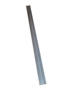 U-profile 1500x80 galv in floor support curve conveyor